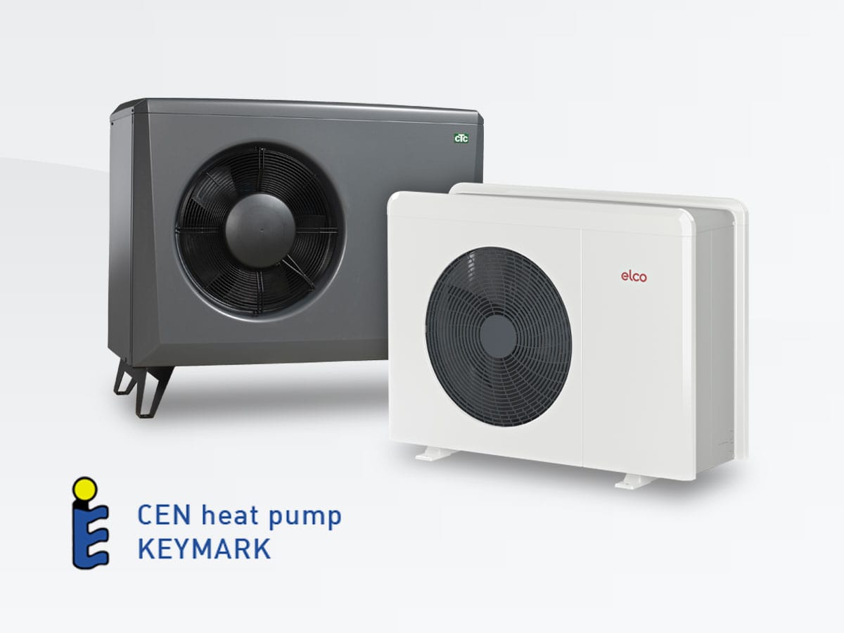 Elco og CTC varmepumper med KEYMARK certifikat